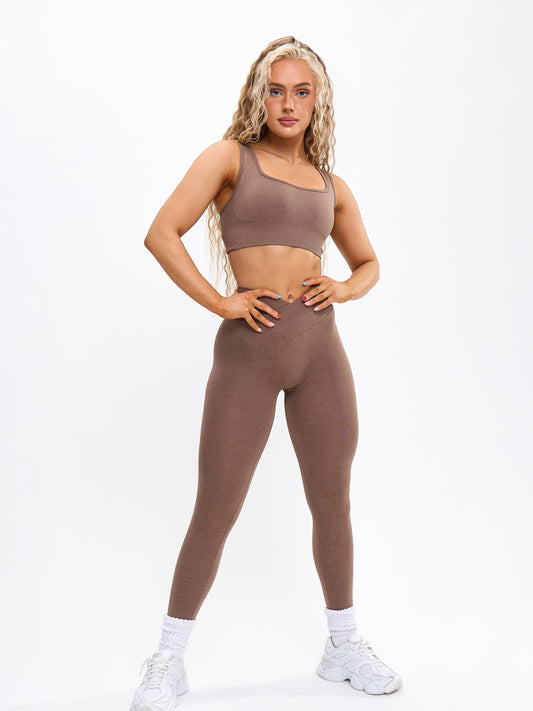 Snatched Seamless Legging - Chai Latte