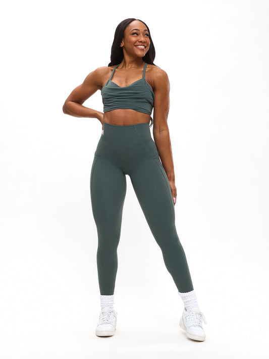 Contour Pocket Legging - Siren