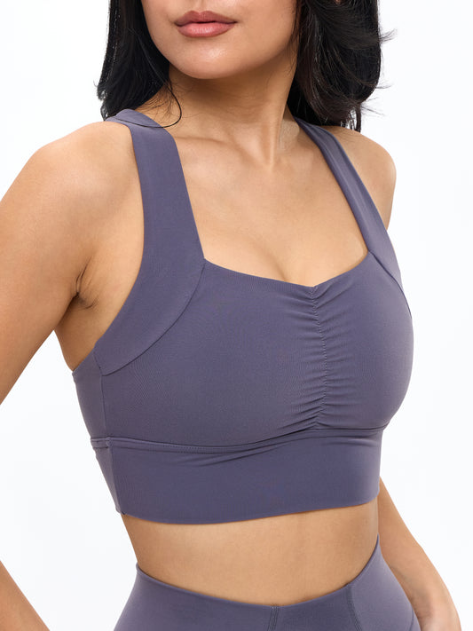 Bloom Sports Bra - Hush Berry